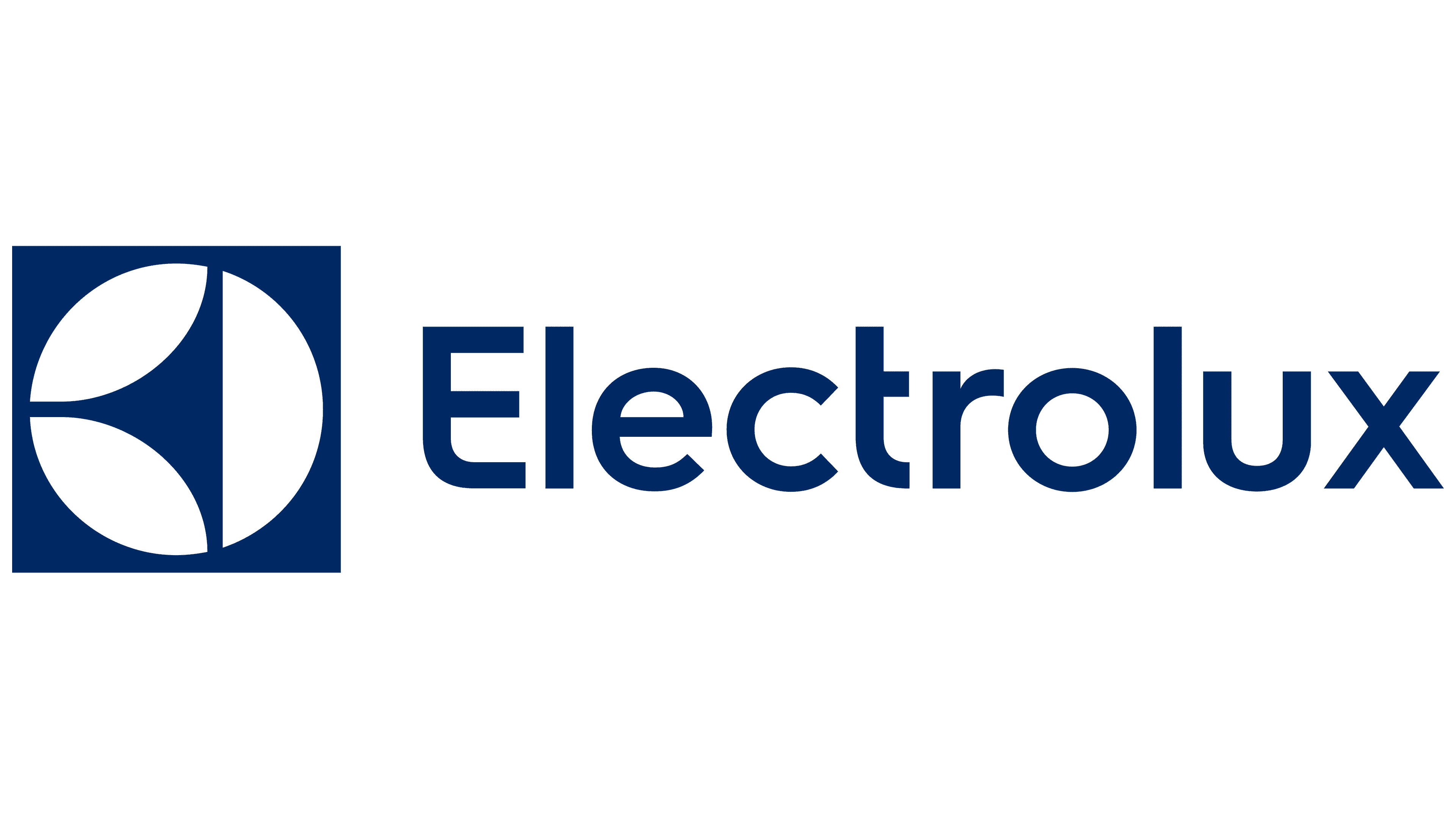 electrolux logo with icon in blue