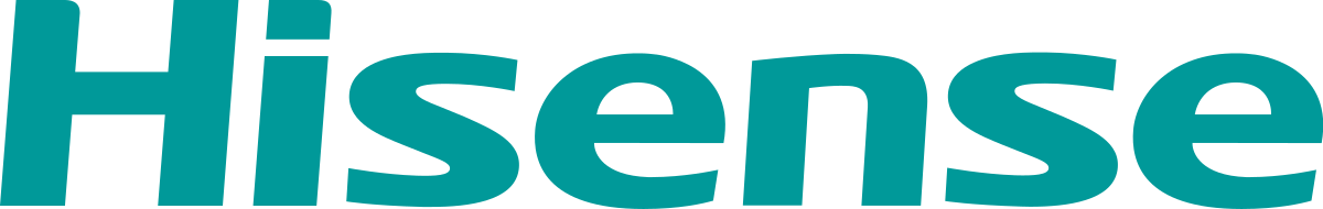 hisense logo in green color