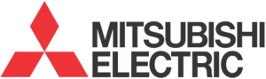 mitsubishi logo in red