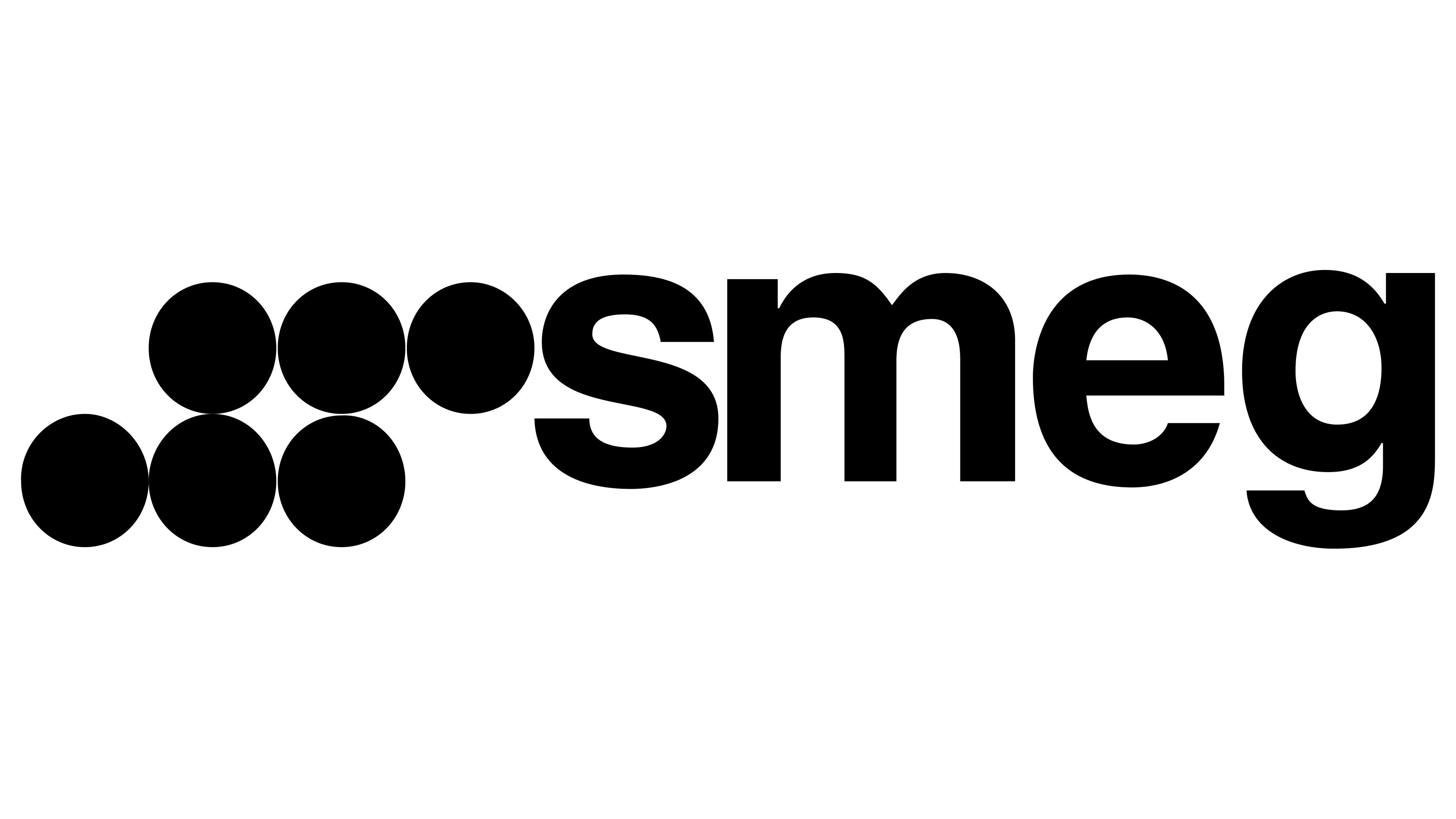 smeg logo with icon in black